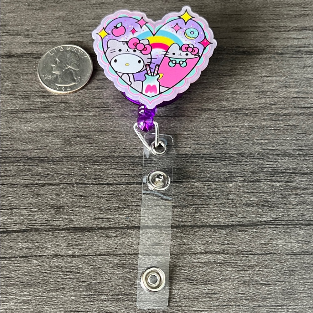 Hello Kitty badge reel